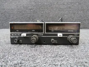 069-1025-25 Bendix-King KX-165 VHF Comm Transceiver-Nav Receiver Unit with Tray